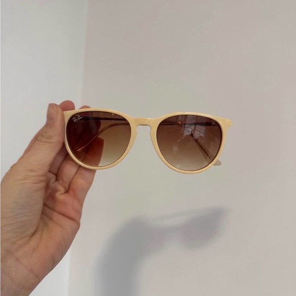 Ray-Ban Accessories - Ray-Ban Beige Sunglasses with Brown Lenses